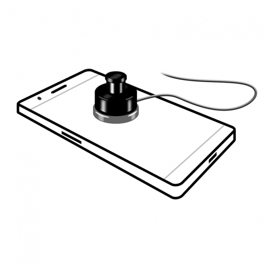 Capteur de vibrations pour téléphones mobiles et tablettes