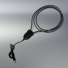 Boucle inductive avec fiche jack stéréo 3,5 mm.